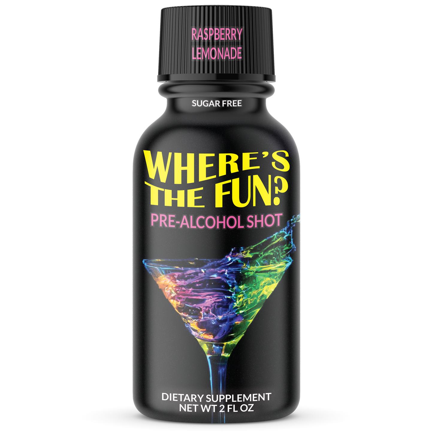 WTF Where's The Fun Pre-Alcohol Shot 4 Pack